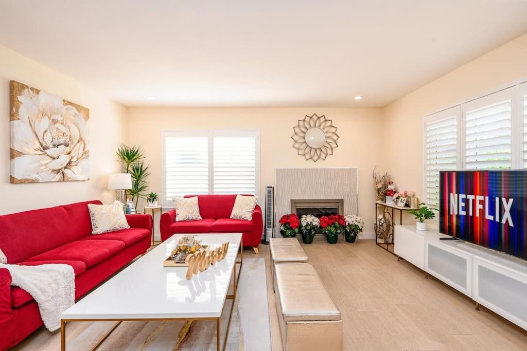 La Sunny House Beautiful Yard 7 Rooms 4 Bathrooms Near Disneyland & Hollywood & Downtown 하시엔다 하이츠 외부 사진