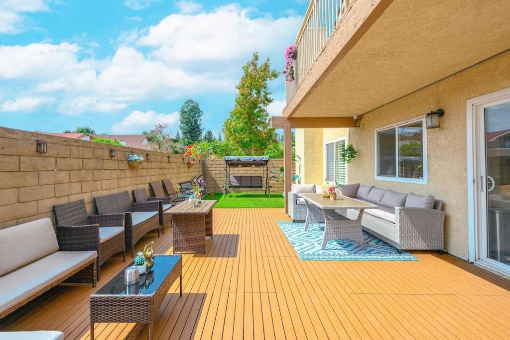 La Sunny House Beautiful Yard 7 Rooms 4 Bathrooms Near Disneyland & Hollywood & Downtown 하시엔다 하이츠 외부 사진