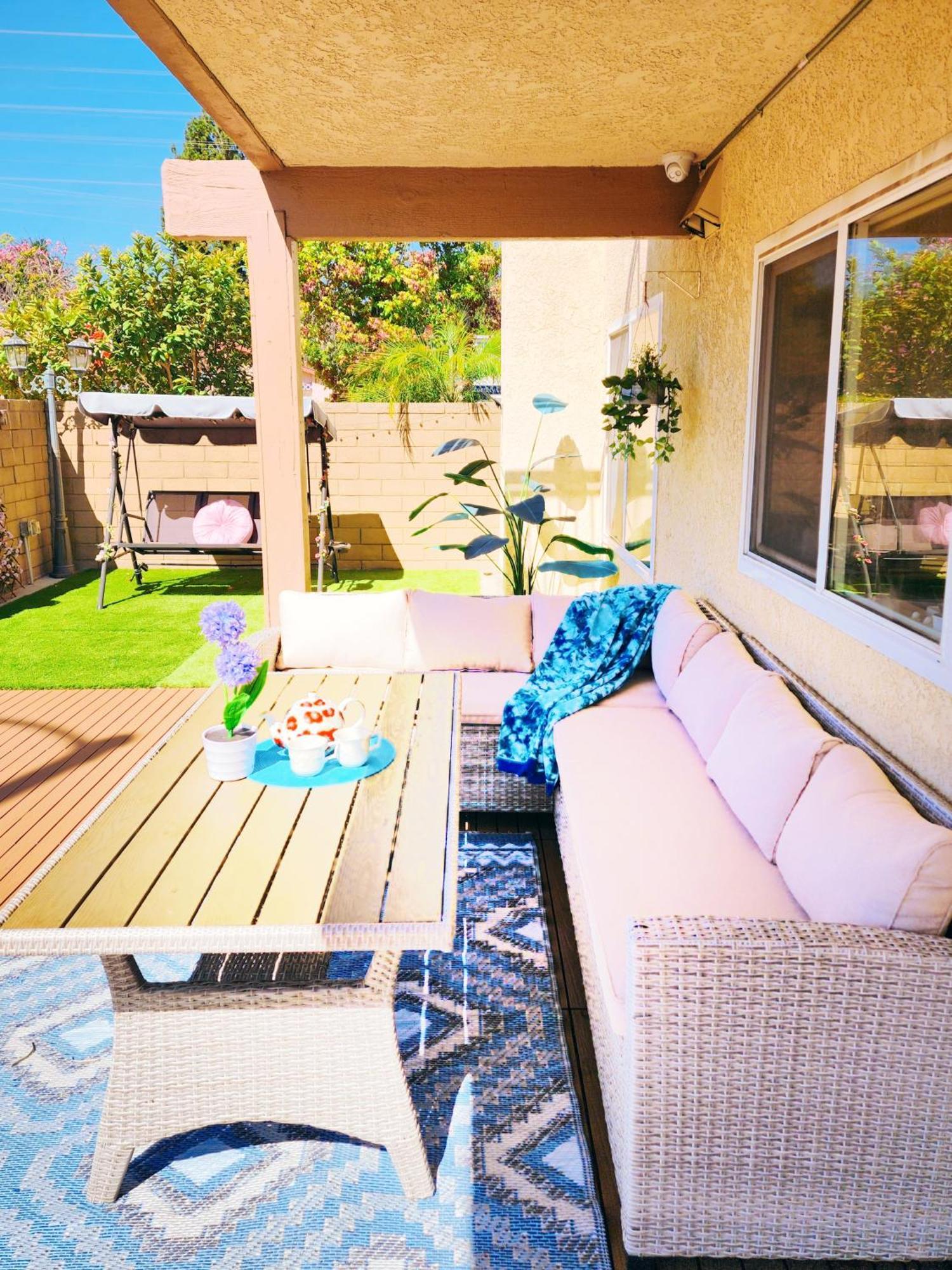 La Sunny House Beautiful Yard 7 Rooms 4 Bathrooms Near Disneyland & Hollywood & Downtown 하시엔다 하이츠 외부 사진